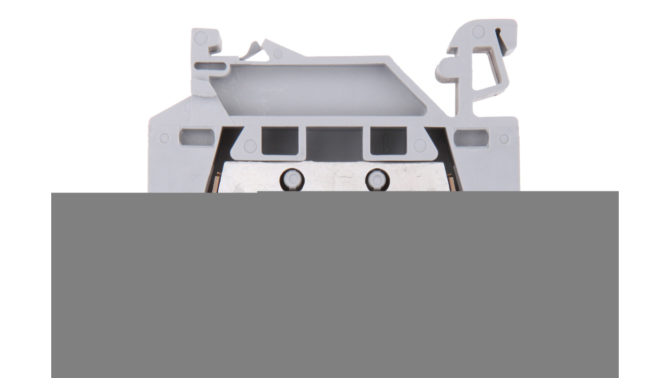 Rail Connector 2 Core 10mm² Grey 284-101