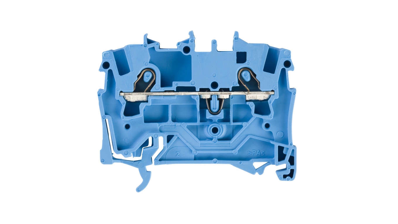 Rail Connector 2 Core 1.5mm² Blue 2001-1204 TOPJOBS