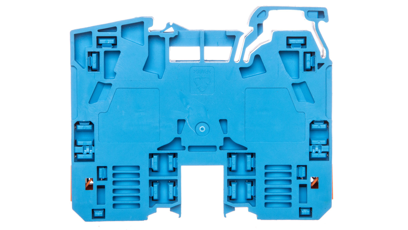 Rail Connector 2 Core 35mm² Blue 285-134