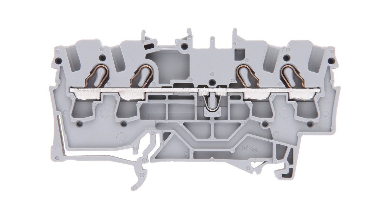 Rail Connector 4 Core 2.5mm² Grey 2002-1401 TOPJOBS