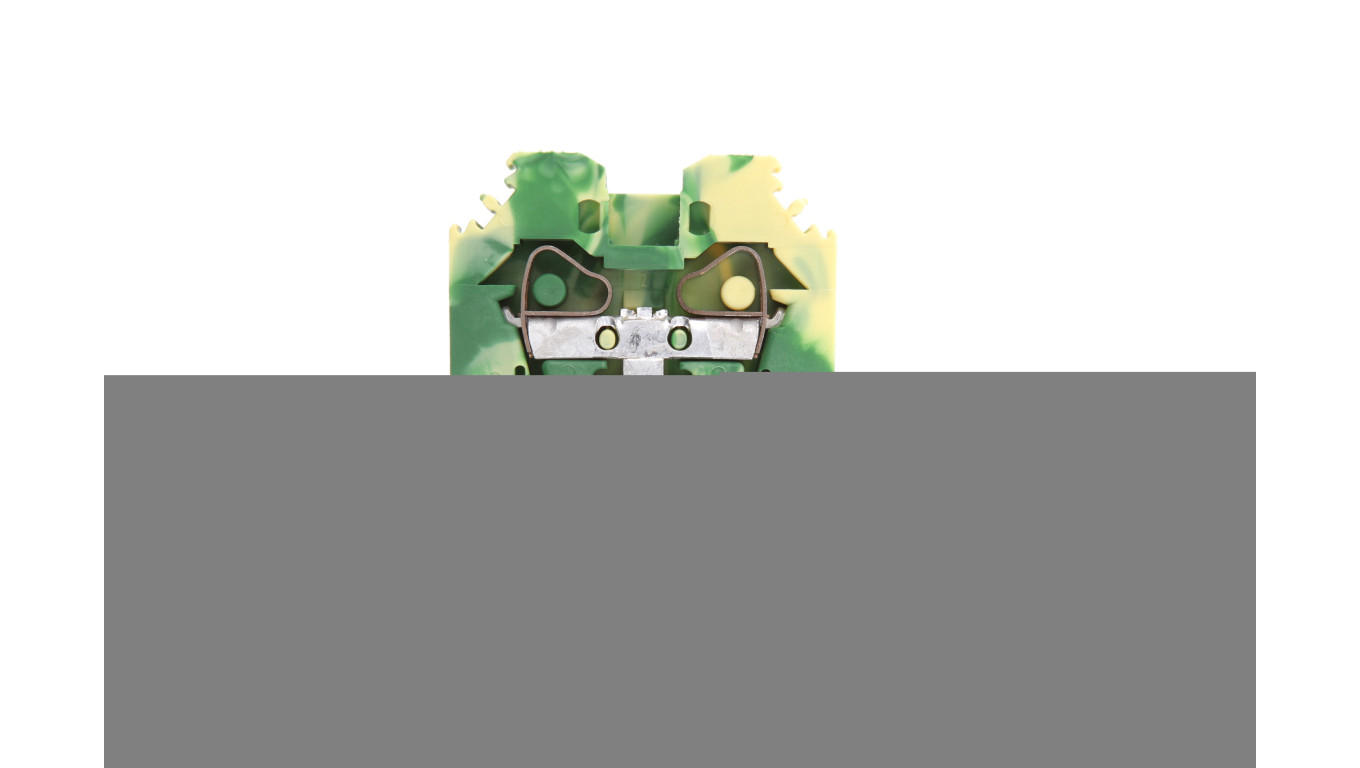Guard rail connector 6mm² yellow-green 282-107