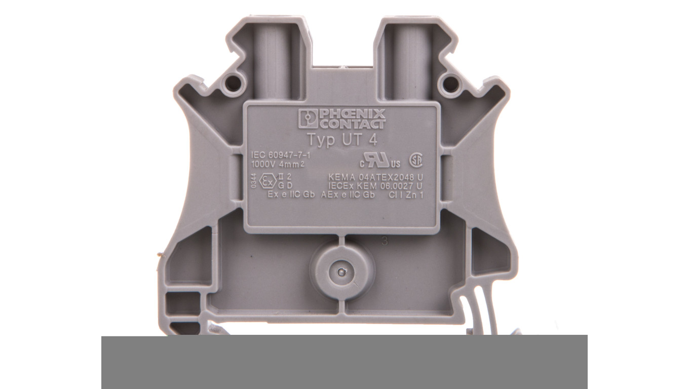 Universal Connector 0.14-6mm² Grey UT 4 3044102 BE1