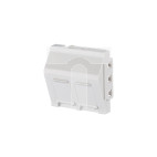Adapter 2 port pod keystone 45x45 METZ CONNECT 130915J4502KE