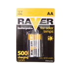 Akumulator Ni-MH R6 / AA 600mAh RAVER SOLAR /blister 2szt/ B7426