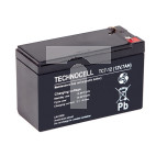 Akumulator bezobsługowy AGM 7Ah 12V Technocell TC 7-12