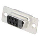 D-Sub 9-pin wtyk żeńskie na przewód lutowanie HD 20 5-747905-2
