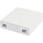 Gniazdo abonenckie światłowodowe FO FTTH na 2 adaptery SC simplex Alantec