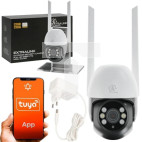 Inteligentna kamera zewnętrzna bezprzewodowa WiFi TUYA Full HD IP65 Perun Outdoor Security Extralink 60.7933