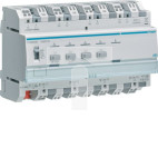 KNX system Ściemniacz uniwersalny 4-kan 4x300 W, wielofazowy, f. sumowania obc. TYA664AN