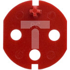 KOS45 Klucz uprawniający do gniazd DATA z taśmą samoprzylepną czerwony 351044