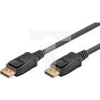 Kabel DisplayPort 1.4 czarny 2m 49969