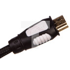 Kabel HDMI Highspeed with Ethernet 1,5m NYLON ECO SL0301