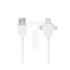 Kabel USB 3w1 microUSB/Lightnig/USB-C LB0112 LIBOX