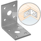Kątownik ciesielski stalowy łącznik montażowy 50x50x35x2,5mm KL1 /10 szt/