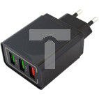 Ładowarka sieciowa 3xUSB A USB 3.0 5V / 2,1A Quick Charge