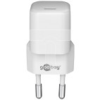 Ładowarka sieciowa USB-C Power Delivery Fast Charger nano (20 W) biały 59358