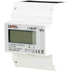 Licznik energii elektrycznej 3-fazowy LCD 100 A 4-MOD LEM-30 EXT10000235