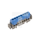 Listwa przyłączeniowa 8-otworów niebieska IP2xN-8 004842