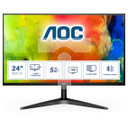 Monitor AOC 24B1H (23,6 MVA, WLED FullHD 1920x1080 HDMI, VGA kolor czarny)