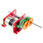 Motoreduktor DC, 850 mA, 1,6 W, 2 - 2300 obr/min., 20 gcm, RS PRO