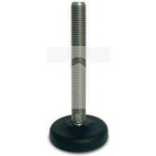 Nóżka poziomująca, Ø 83mm, M16, 130mm, 1600kg, RS PRO