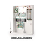 Obudowa do central SL 1050/10100 z miejscem na akumulator 17Ah/12V, wymiary 500x380x95mm OBUDOWA AWO 431