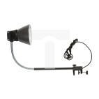 Oprawa biurkowa ON-1/1-BL CZARNA wersja z imadełkiem, reflektor czarny 0149005