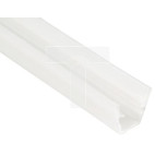 Pasek zasłaniający na profile, Naturalny, PP, 8mm, dł. 2m 10-elem., RS PRO