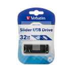 Pendrive VERBATIM 32GB SLIDER USB 2.0 98697