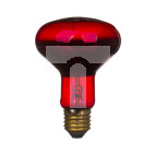 Promiennik podczerwieni E27 75W 80mm R-80 rubin do terrarium PRO-1466