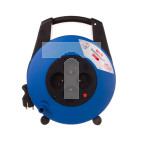 Przedłużacz zwijany kompaktowy Vario Line 4x230V 15m H05VV-F 3G1,5 1104154