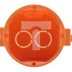 Puszka p/t 60mm łączeniowa głęboka pomarańczowa 302580