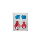 Rozdzielnica R-BOX 240 1x32A/5P 1x16A/5P 2x250V IP44 B.1098