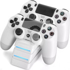 Stacja ładująca do padów Playstation PS4 biała SnakeByte