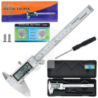 Suwmiarka metalowa elektroniczna z wyświetlaczem LCD 150mm 0,02mm BENETECH 72.0044