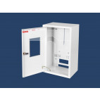 Szafka licznikowa natynkowa/podtynkowa (uniwersalna) 3-licznikowa 3-fazowe IP30 115mm RU-3L Z O/E
