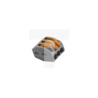 Szybkozłączka 3x 0,08-4mm2 jasnoszary 222-413 /50szt./
