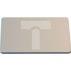Tabliczka opisowa srebrna prostokątna 18x27mm M22-XST-DOPŁYW NA FILTR 216482