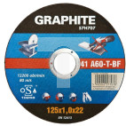 Tarcza tnąca do metalu 125 x 1.0 x 22.2 mm 41 A60-T-BF 57H707