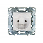 Unica Plus Gniazdo pojedyncze biel polarna z/u 16A IP20 MGU50.039.18Z
