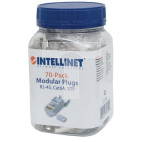 WTYK RJ45 8P/8C STP CAT6A NA LINKĘ/DRUT 70 SZTUK LINIA PRO