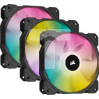 Wentylator Corsair iCUE SP120 RGB ELITE Performance 3-pack + Lighting Node CORE (CO-9050109-WW)