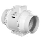 Wentylator kanałowy fi 160 230V 552m3/h 60W o przepływie mieszanym 160mm TT160