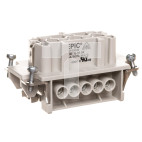 Wkład złącza 10P+PE żeński 16A 500V EPIC H-BE 10 BS 10193000