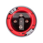 Wtyczka przenośna 125A 4P 400V czerwona IP67 POWER TWIST 044-6