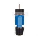 Wtyczka przenośna Uni-Schuko 16A 230V IP44 niebieska Multi-Grip 7370
