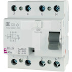 Wyłącznik różnicowoprądowy 4P 40A 0,03 typ AC EFI6-P4 AC 40/0.03 002061652