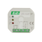 Wzmacniacz sygnału zasilającego do oświetlenia LED 12/24 V DC do puszki podtynkowej LED-AMP-1P