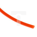 Zaokrąglony pas poliuretanowy, Pomarańczowy, śr.: 3mm, dł. 5m, obc.: 0.45kg