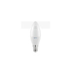 Żarówka LED SMD 2835, E14, C37, 8W, 700lm, 4000K, AC220-240V, kąt świecenia 160